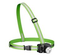 Luce Per Passeggiate Notturne - Lampada Ricaricabile USB Regolabile Da 7 Cm A 90 Gradi, Clip Per Giacca Petto ABS AL, Per Camminata Notturna, Escursionismo Ciclismo Campeggio Lavoro Per Piste Cic