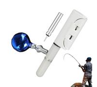 Luce per punta della canna da pesca, luce per la punta della canna da pesca, allarme di , luminosa da pesca, lampada impermeabile con campana, batteria inclusa, strumento da pesca per pesca