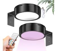 Luce Per Quadri Senza Fili - 2 Lampade d'Arte Ricaricabili USB - Lampada Magnetica con Comando Remoto 3 Colori Regolabili per Camera Galleria Ingresso