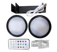 Luce Per Quadri Senza Fili - 2 Pezzi Lampade con Ricarica USB | Luce per Quadri Magnetica Senza Fili con 3 Colori adatta per Camera da Letto Corridoio Galleria Studio Cucina Hotel