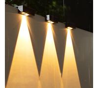Luce per recinzione solare IP65 Luce esterna impermeabile per scale da