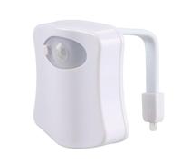 Luce per sedile del WC, luce con sensore di movimento | Luci notturne a LED che cambiano colore | Luce notturna con sensore attivato | Luce notturna unica per WC | Luce per WC con rilevamento di