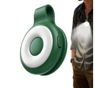 Luce per Selfie LED portatile ricaricabile a mani libere | Torcia Flessibile Lampada da Lavoro Per Videochiamate Fotografia Immagini Conferenze Casa Ufficio Viaggi Verde scuro