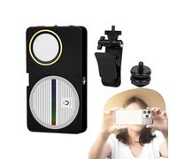 Luce Per Selfie - Luce Magnetica Per Selfie | Per Videoconferenza Magnetiche Con Clip | Mini Illuminazione Leggera E Sottile | Per Lo Streaming Live Di Fotografie, Registrazioni Di Bellezza