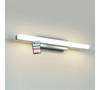 Luce per Specchio Bagno 40CM LED Applique Lampada Bianco Naturale 4000K 9W Cromo