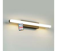 Luce per Specchio Bagno 40CM LED Applique Lampada Bianco Naturale 4000K 9W Nero