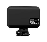 Luce per telefono dimmerabile con attacco e batteria da, Black | Luce morbida e calda modificabile con impugnatura salda per la fotografia autoritratti e la trasmissione dal