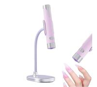Luce Per Unghie,Sensore Automatico con Due Timer - Luce UV per Gel con Supporto - Per Casa Uso Quotidiano Viaggio Salone Vacanze Donne Ragazze Principianti