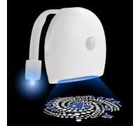 Luce per WC con sensore di movimento | Luce ricaricabile per bagno che cambia colore - Apparecchi domestici impermeabili per il buio campeggio ospedale seminterrato corridoio