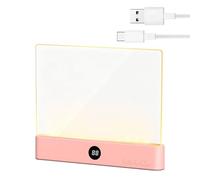 Luce Piatta Led Per Libri, Schermo Led Per Leggere, Luce Da Lettura Per Libro Notturna, Lucina Per Leggere Libri A Letti Ricaricabile Usb, 3-Modes Lampada Da Lettura Piatta Per La Cura Degli Occhi