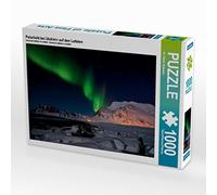 Luce polare di Utakleiv sui Lofoten 1000 pezzi Puzzle orizzontale