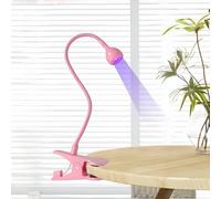 Luce Polimerizzante a Collo di Cigno Portatile Lampada per Unghie con Clip