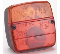 Luce posteriore a tre camere senza lampadine Senza illuminazione targa