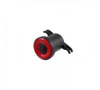Luce Posteriore Bici COB LED Rossa USB Ricaricabile Nera - 3 Modalità