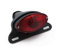 Luce Posteriore Cateye Nero con Supporto, per Harley-Davidson E - Contrassegno