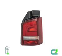 HELLA 2SK 010 318-101 Luce posteriore, Lampadine, tinteggiato/colorato/cristallino/rosso ECE/CCC, Dx