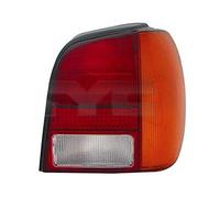 luce posteriore destra lato destro montaggio luce posteriore assemblea coda lampada driver lato giallo luci di coda compatibile con volkswagen polo 6n 1994 1995 1996 1997 1998 1999 VT1221P