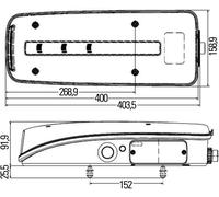 HELLA Luce posteriore compatibile con DAF 2VP 012 381-361