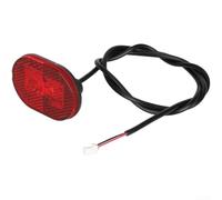 Luce Posteriore di Sicurezza Notturna per Xiaomi 6Lite Scooter | per misura perfetta per xiaomi 6Lite, lente rosso brillante, migliora la visibilità notturna, guscio in ABS