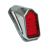 Luce Posteriore Mini Tombstone Rosso, LED, per Harley-Davidson Con Marcatura E