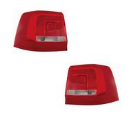 Luce Posteriore Nessun LED Non per Faceliftnn Set SX Dx per VW Sharan Rosso