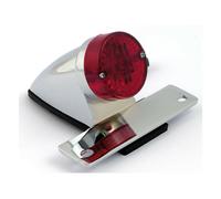 Luce Posteriore Nuovo Sparto, Cromo, Rosso, per Harley-Davidson con E - Mark
