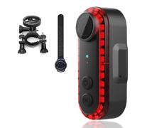 Luce Posteriore per Bicicletta con Telecamera Integrata, 3500 MAh, Registra6055