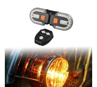 Luce posteriore per bicicletta, luce di direzione senza fili per ciclismo