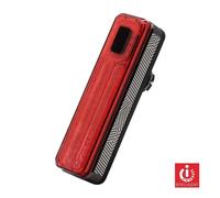 Moon Helix Max Rear Light Rosso 250 Lumens Black / Red