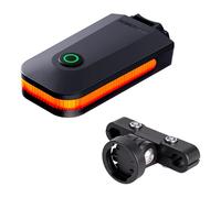 Luce Posteriore per Bicicletta RAVEMEN CL01 Pro, Fanale LED Ricaricabile USB-C con Sensore di Frenata Automatico, Visibilità Laterale Migliorata