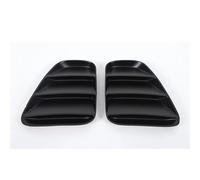 Luce Posteriore per F&iat per Abarth 500 595 695 2016+ Pannello Decorativo per Fanale Posteriore Auto in ABS Accessori Esterni Neri 2 Pezzi(Matt Black)