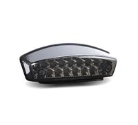 Luce Posteriore Per Moto Universale Per ATV UTV Fanale Posteriore A LED Per Motocicletta Luce Targa Luce Freno Di Marcia Fanale Posteriore Fanali Posteriori Moto(Dark Gray)