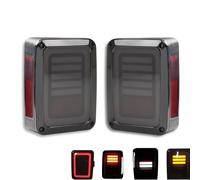 Luce Posteriore Set LED Per Jeep Wrangler JK 07-17 Nero Linee Lampada Paio SX Dx