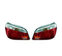 Luce Posteriore Set Sinistra Destra Rosso Trasparente per BMW 5er E60 520i