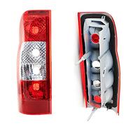 Luce posteriore sinistra 24/7Auto per Ford Transit MK7 2006-13, Rosso, Alogena, Trasparente, Policarbonato, Resistente agli urti