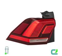 HELLA 2SD 012 519-031 Luce posteriore, LED, rosso, Sezione esterna/Sezione elevata ECE/CCC, per veicolo circolazione Sx/per veicolo circolazione Dx, Sx