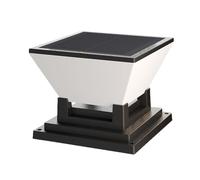 Luce Recinzione Tappo Palo Solare IP65 Impermeabile con Modalità Luce Calda Neu
