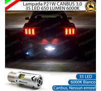 LUCE RETROMARCIA LED P21W BA15S CANBUS 3.0 PER DR ZERO 0 6000K BIANCO