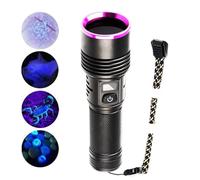 Luce Ricaricabile Per Tracciare Macchie Di Sangue Con Display LCD - Potente Torcia UV Per Caccia Notturna, Ispezione Di Animali Domestici, Identificazione Di Ambra E D', Denaro Contraffatto, R