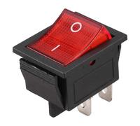 Luce Rossa 4 Pin Dpst Onoff Interruttore a Bilanciere 16A 20A 250V AC