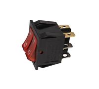 Luce Rossa Illuminato 6 Pin Doppio Spst Onoff Barca a Bilanciere AC 15A