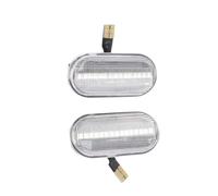 Luce segnalazione direzione Compatibile Con Nissan Per Note E11 NE11 2004-2012 Per Navara D40 Pickup 2005-2019 Laterale Dinamico Indicatore Direzione 26160-AX001(Silver,A)