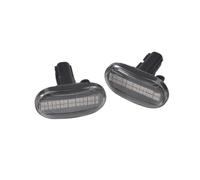 Luce segnalazione direzione Compatibile Con Nissan Per Pathfinder Per Terrano Per Armada III R51 2005-2012 Auto Laterale Dinamico Indicatore Direzione 26160-AX00A(Silver,B)