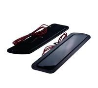 luce segnale dinamica 2x Indicatori Di Direzione Anteriori Neri Fumé Luci Di Posizione Laterali Bianche Per BMW Serie 3 F30 F31 2013 2015 luce segnalazione