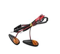 Luce Segnale Freno 2 Pezzi Indicatore Di Direzione Del Motociclo Indicatori Luci Posizione Laterali Lampade Gialle 12V Parti Universali