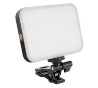 Luce Selfie, Pannello LED a LED Dual Colore con Interfaccia a Vite 1/4in, Luce Portatile con Fotocamera con Dimmerabile 2500-9000K per Selfie Live Streaming