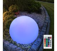 Luce Sferica Lampada a Spiedo Esterni LED Cavo Giardino Telecomando Dimmbar RGB [EEK: F]