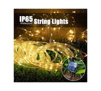 Luce solare a corda impermeabile IP65 300 LED Luci solari a LED per esterni per feste Giardino Cortile Casa A