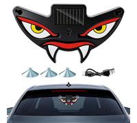 Luce solare a LED per auto Lampada Ambientale a Occhio Ricaricabile con sul | a LED per Auto Veicoli, SUV, camion, finestrini, decorazione d'interni, guida notturna