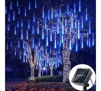 Luce solare a led per esterni, pioggia di meteoriti, luci a pioggia,Decorazioni